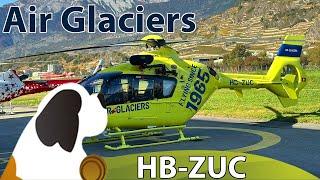 Air Glaciers Starts und Landungen in Sion | HB-ZUC, HB-ZAG