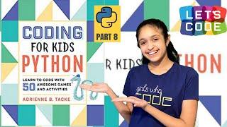 Coding in Python Part 8