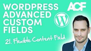 Flexible Content Field - WordPress Advanced Custom Fields for Beginners (21)