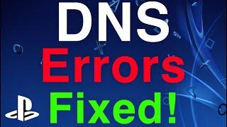 PS4 HOW TO FIX DNS ERRORS (Codes)! New!