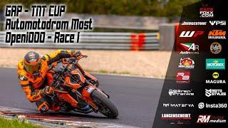 GAP TNT Cup Most | onboard KTM 1390 Superduke R | Race 1