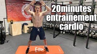 20 minutes entrainement cardio à la maison ! (sans équipement)