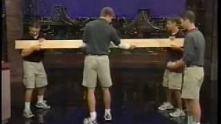 David Letterman - Stupid Human Tricks - July 1999