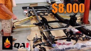 WHAT AN $8K RACING SUSPENSION LOOKS LIKE‼️ | unboxing a QA1 front and rear coil over suspension