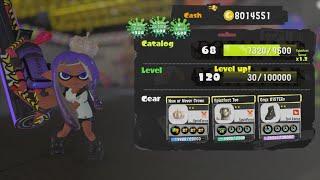 Splatoon 3 - Turf War - Reaching Level 120