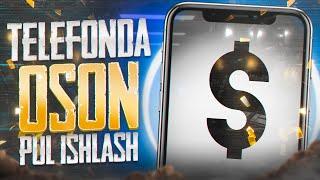 Telefonda oson 22$ ishlash 2024 | Internetda oson pul ishlash 2024