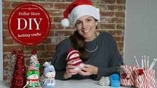 Dollar Store DIY Holiday Crafts