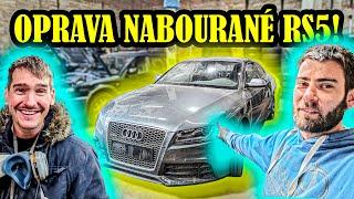 OPRAVA NABOURANÉ AUDI RS5 #4 S @tomasova_dilna