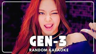 K-POP RANDOM KARAOKE CHALLENGE  ( GEN 3 K-POP | HITS SONGS )