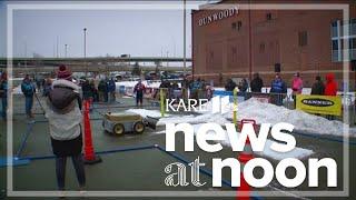 Dunwoody hosts robot snowplow competition