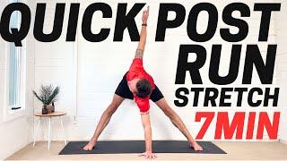 Quick Stretch Routine to End Your Run on a High Note