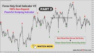 Forex Holy Grail Indicator V2 (Part 2) | Big Lot Scalping Indicator | SecretOfForex