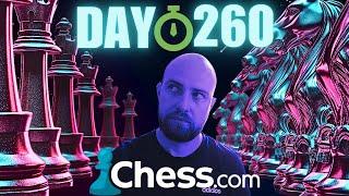 Can I Reach 2000 Elo on Chess.com in 1 Year? Day 260
