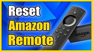 How to Reset Amazon Firestick Remote & Fix Batteries Draining (Best Method)