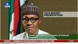 2019 Budget: Buhari Addresses Joint Session Of National Assembly