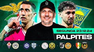 PALPITES DE FUTEBOL PARA HOJE 23 12 2024 (SEGUNDA-FEIRA) + BILHETE PRONTO | Boleiros Tips