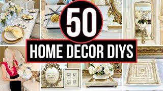 *50* HOME DECOR DIYS, DUPES, THRIFT FLIPS & DESIGN IDEAS!