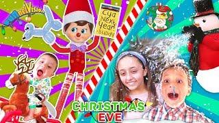 FUNnel CHRISTMAS EVE 2017!  Elf on the Shelf Caught Again on FINAL DAYS! ️ Holiday Vlog