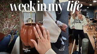 FALL WIML: prepping for trip, bunch of unboxings, getting nails done, pilates & more