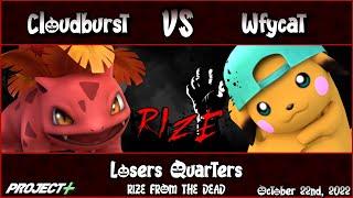 RIZEVI (Losers Eighths): Cloudburst (Ivysaur) vs Wfycat (Pikachu)