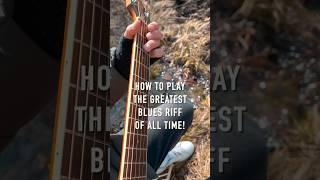 The Greatest Blues Riff Of All Time!