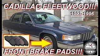 Cadillac Fleetwood Front Brake Pad Replacement & Installation 93-96 RoadMaster Chevy Impala Caprice