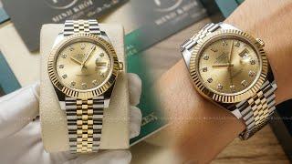 Đồng hồ Rolex chính hãng | Rolex Datejust 126333 Mặt số vàng | 41mm