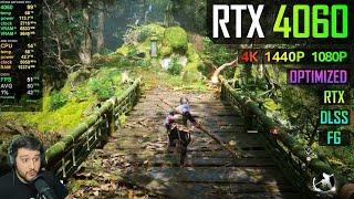 RTX 4060 - Black Myth: Wukong - Optimized Settings, Ray Tracing, DLSS, FG!