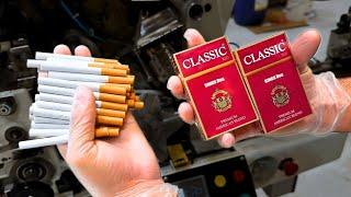 How Cigarette Packing Machines Work? | Cigarette & Tobacco Industry