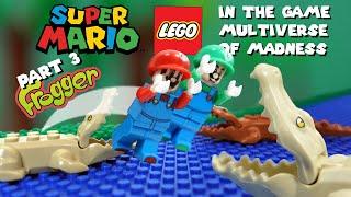 Super Mario Lego movie: Mario in the Game Multiverse of Madness - Part 3 Mario vs Frogger