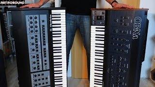 Oberheim OB-X vs. OB-Xa Vintage Analog Synthesizer sound battle