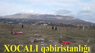 XOCALI qəbiristanlığı (dron, fevral 2024)