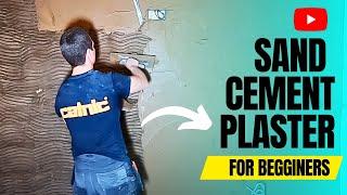 Plastering Walls With Sand Cement Render | BEGINNERS GUIDE