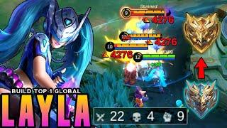 NEW BROKEN BUILD IS FINALLY HERE!! Build Top Global Layla 2024 Gameplay!!! - Mlbb