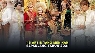 45 Artis Yang Menikah Sepanjang Tahun 2021