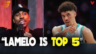 Jeff Teague REACTS to LaMelo Ball scoring career-high 50 points vs. Giannis in Hornets-Bucks