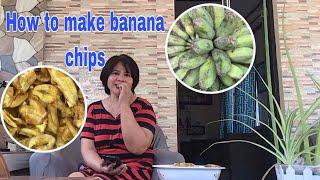 How to make Banana Chips  #Ate Tet Channel