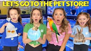 LET’S GO TO THE PET STORE!  ​@agset211 @HallieOnStage114 #pets #petstore #shopping #vlog