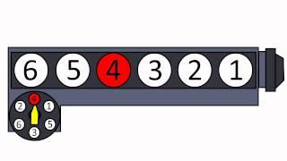 straight 6 cylinder firing order animated