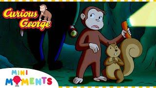 George is Scared of the Dark  | Curious George | Compilation | Mini Moments