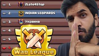 Let's go for Rank 1 in CLAN WAR LEAGUE CHAMP 1 | Clash of clans(coc)