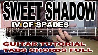 Sweet Shadow - ivofspades(guitarcover tutorial full  intro,solo, chords ,tabs lesson)