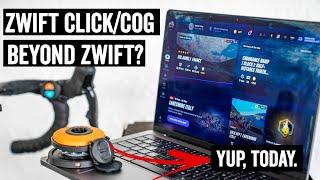 Zwift Click/Cog/Ride Expands Beyond Zwift: Hands-On