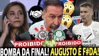 TIMÃO ANUNCIOU pra FINAL! AUGUSTO VAI na FEDERAÇÃO? UNIÃO COM A LEILA! CHARLES SAINDO e+