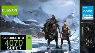 God of War Ragnarök | RTX 4070 SUPER | 1440p, ULTRA, DLSS, FG