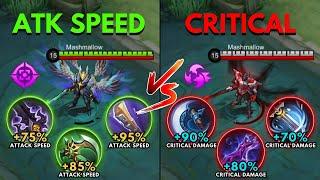 Argus Attack Speed Build vs Argus Critical Build