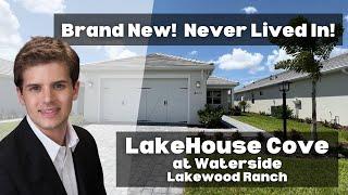 Brand New Home for Sale! Never Lived In! | LakeHouse Cove | Waterside Lakewood Ranch