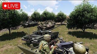 Dozens of Russian Combat Vehicles Destroyed by Ukrainian Troops - Arma 3