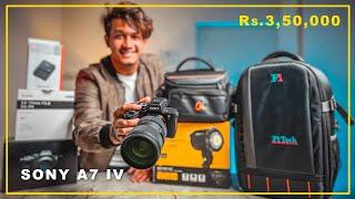 My Rs 3,50,000 Camera - Sony A7 IV || MY DREAM CAMERA || Gaurav Vlogs