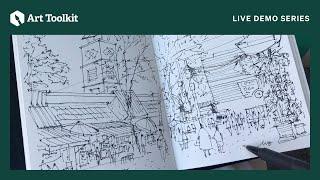 Travel Sketching with Thainlin Tay